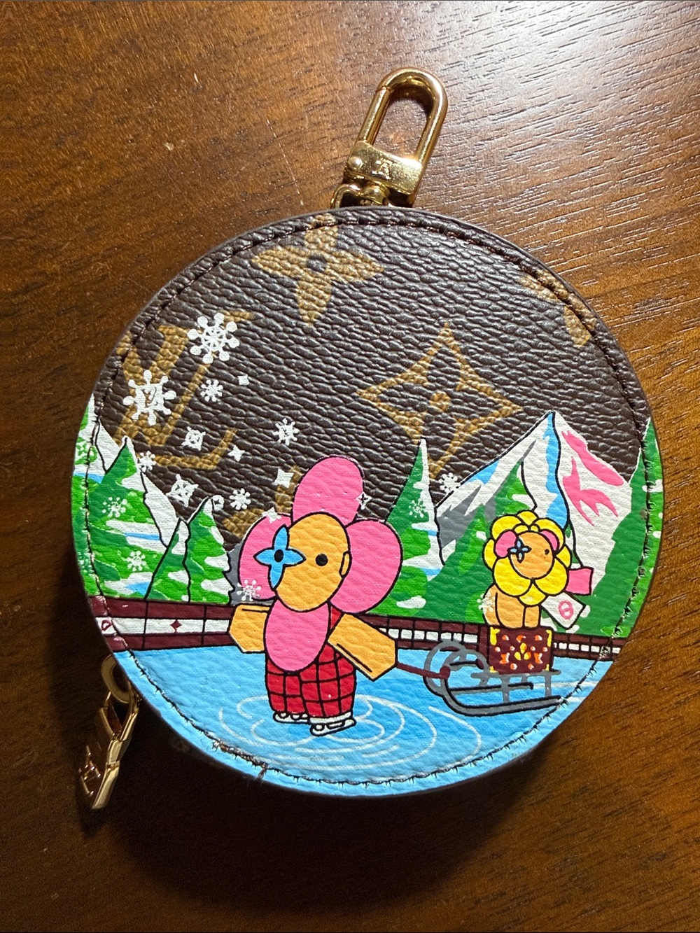 Christmas Animation Coin purse/bag charm